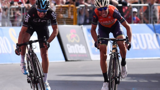 In volata con tutta la grinta possibile