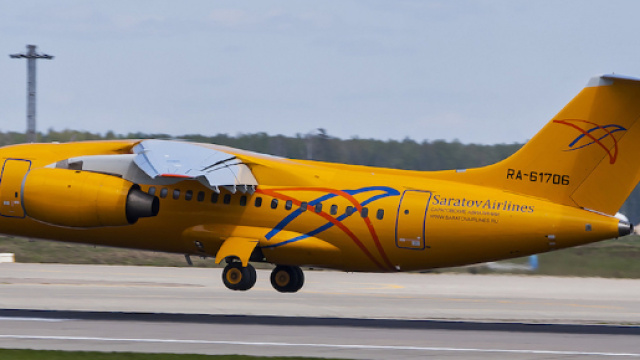L'aereo della compagnia Saratov Airlines &egrave; precipitato poco dopo il decollo