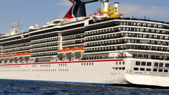 Rissa sulla nave da crociera Carnival Cruise