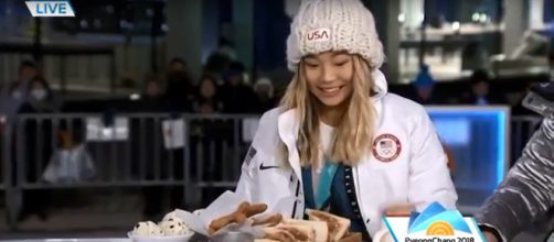 Chloe Kim has her own breakfast ideas, and other support strategies, in striking Olympic gold. TODAY/YouTube