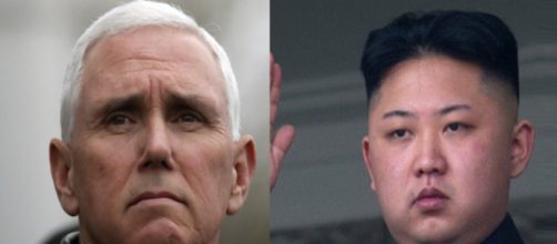 Mike Pence, Kim Jong-un, via Twitter