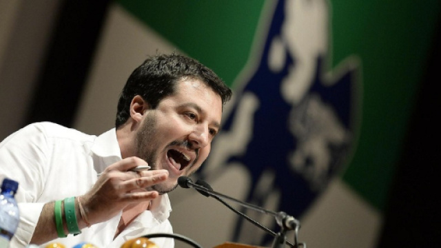 Aumentano i consensi per il leader della Lega, Matteo Salvini