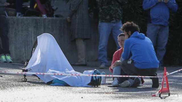 Scarponi, le foto dell'incidente mortale - Sportmediaset - Foto 1 - mediaset.it