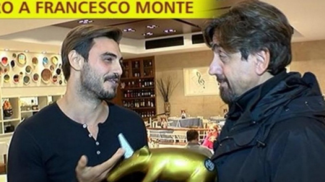 #Striscia La Notizia e il nuovo tapiro per #Francesco Monte. #BlastingNews