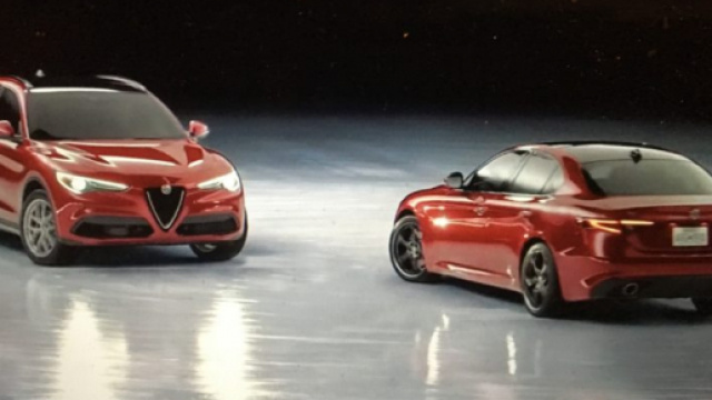 Alfa Romeo Stelvio e Giulia in un frame della pubblicit&agrave;- gruppobossoniautomobili.it