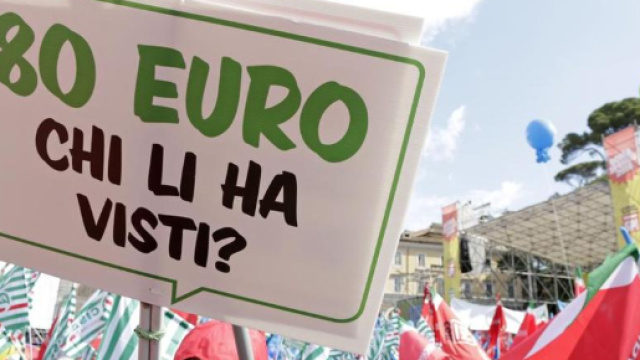 Bonus da 80 euro a pensioni e partite Iva