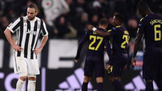 La Juve accroch&eacute;e par Tottenham