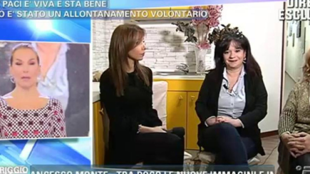 Susy Paci &egrave; intervenuta in diretta a Pomeriggio 5