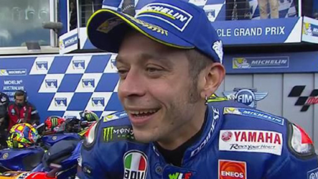 Valentino Rossi, pilota della Yamaha