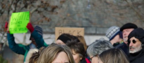 A member of the outraged class. Photo by Tim Pierce, courtesy of Wikipedia Commons