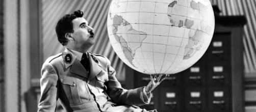 Charles Chaplin en El Gran Dictador