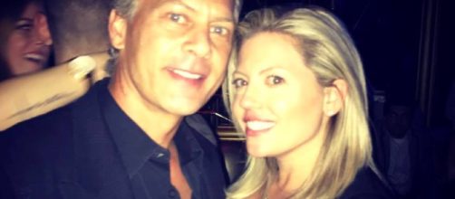 David Beador poses with new girlfriend Lesley Cook in Las Vegas, Nevada. [Photo via Instagram]