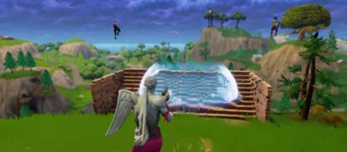 Impulse Grenade in action in 'Fortnite' - (Image : Fortnite/YouTube