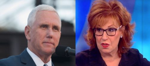 Mike Pence, Joy Behar, via Twitter
