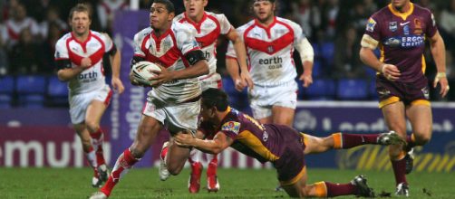 St Helens beat Brisbane Broncos 18-14 in the 2007 World Club Challenge. Image Source - photoshelter.com