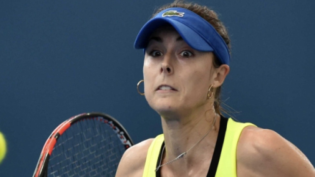 Alize Cornet Dominates Shaky Eugenie Bouchard to Win Hobart Title ... - ndtv.com
