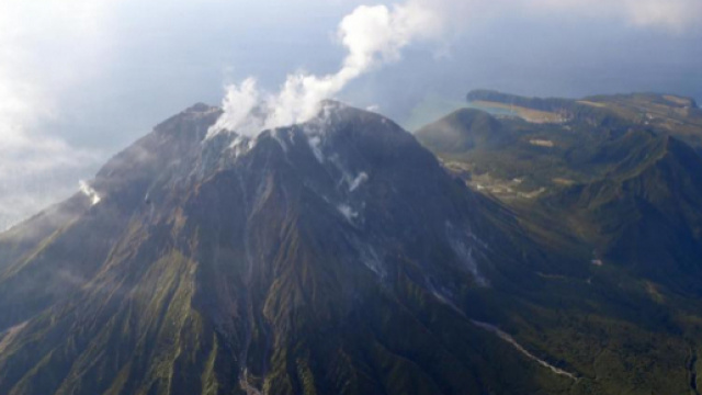 Il supervulcano Kikai in Giappone