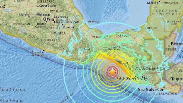 Messico, scossa di terremoto magnitudo 7.2