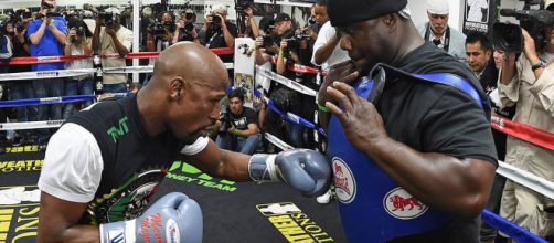 Will Floyd Mayweather come out of retirement for an MMA match? / Photo via Fahad Amin, Flickr CC