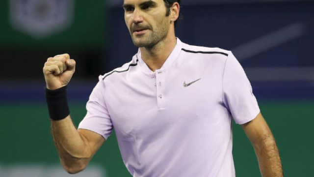 in foto lo svizzero Roger Federer.