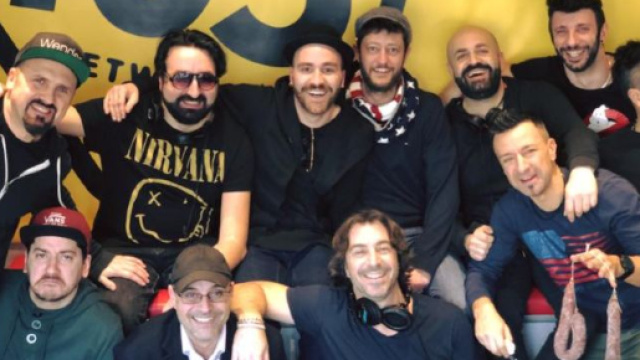 La foto dello Zoo di 105 dopo l'arrivo de "Il Pancio"