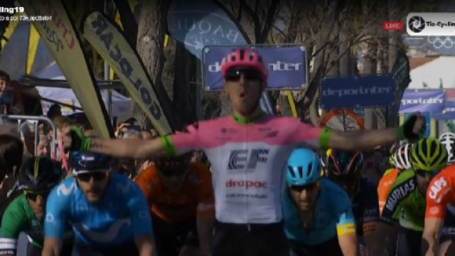 Netta vittoria per Sacha Modolo