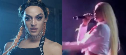 Pabllo Vittar exp&ocirc;s as partes &iacute;ntimas para a plateia e acabou chocando o p&uacute;blico