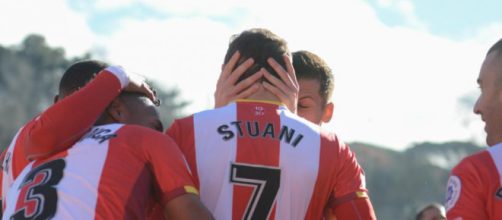 Stuani, clave en los &eacute;xitos del Girona esta temporada