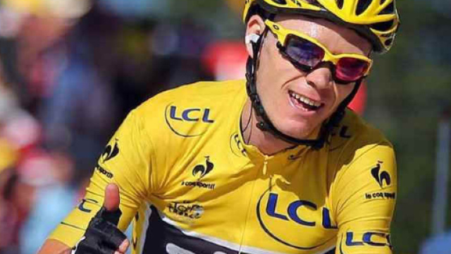 Chris Froome, capitano del Team Sky