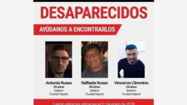 Con i 3 del 2018 il numero dei napoletani scomparsi in Messico sale a 6
