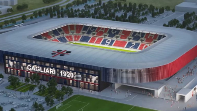 La futura casa del Cagliari Calcio