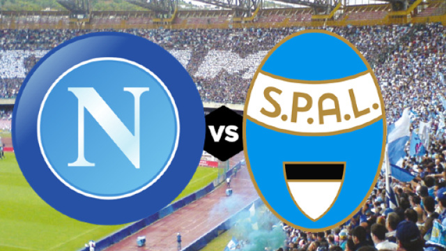 Live Napoli-Spal: dove vedere la partita in tv e streaming