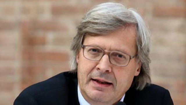 Vittorio Sgarbi, critico d'arte e personaggio televisivo