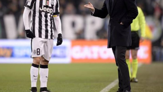 Allegri e Marchisio in un'immagine di repertorio