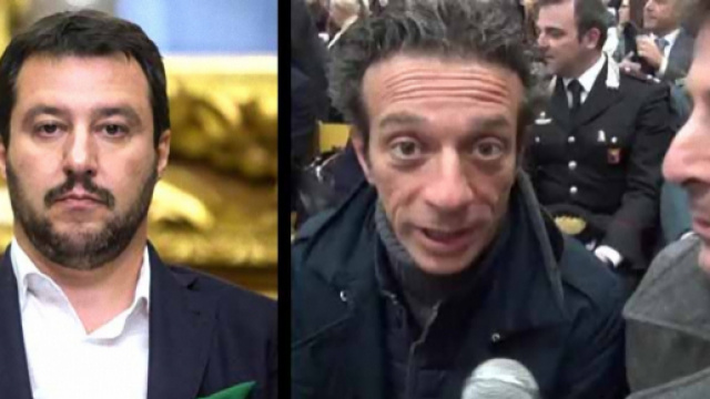 Striscia la Notizia, Ficarra e Picone contro Matteo Salvini