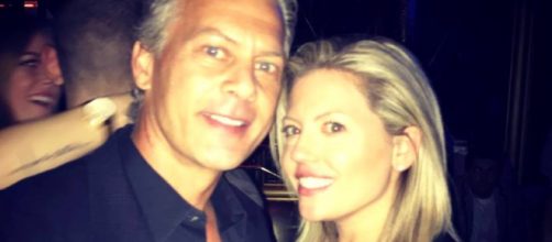 David Beador and Lesley Cook pose in Las Vegas. [Photo via Instagram]