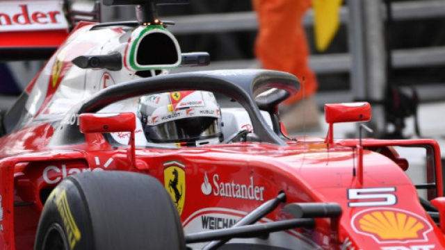 I test di Halo 2017 con la Ferrari