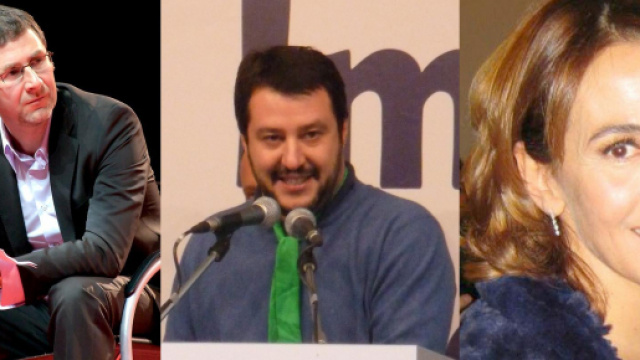 Lega, Salvini snobba Fabio Fazio e va da Barbara D'Urso