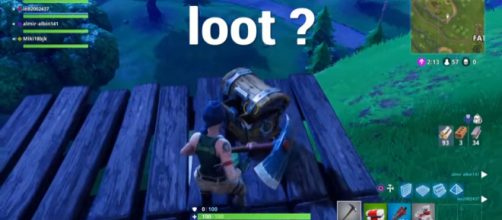 A screenshot from 'Fortnite.' - [Miki 2k / YouTube screencap]