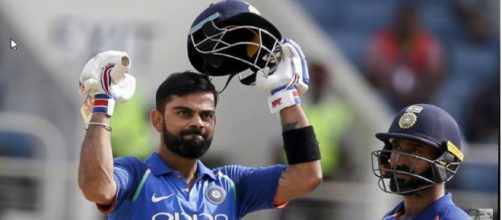 Virat Kohli bagged another fine century in Durban as his team chased down South Africa. [image source: All India Cricket/YouTube screenshot]