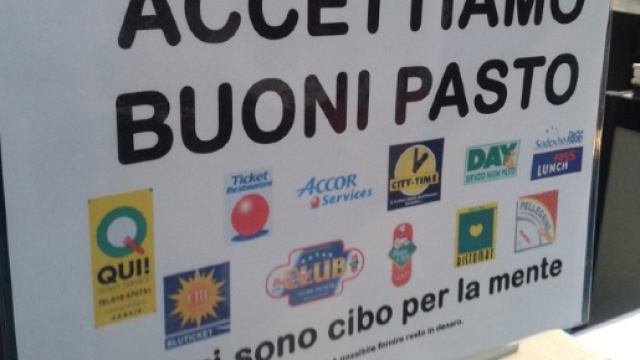 Buoni pasto: allarme in tutta Italia