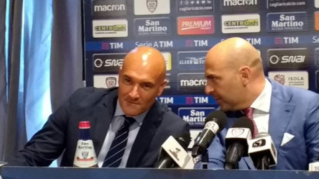 Cagliari, Giulini ed il ds Rossi
