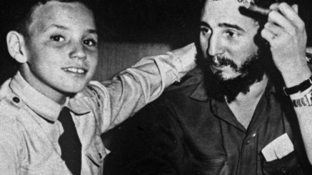 Fidel Castro e il figlio Fidelito: il ricongiungimento