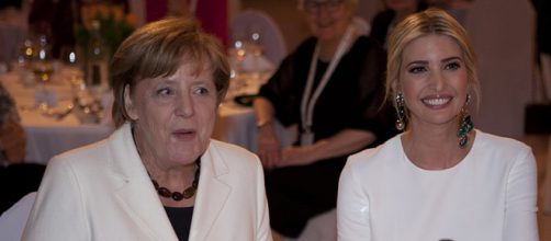 Angela Merkel and Ivanka Trump in Berlin, April 2017. - [Image credit &ndash; usbotschaftberlin, Wikimedia Commons]