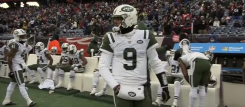 The Jets will look to find their franchise quarterback this off season. - [Image via SNY / YouTube Screencap]