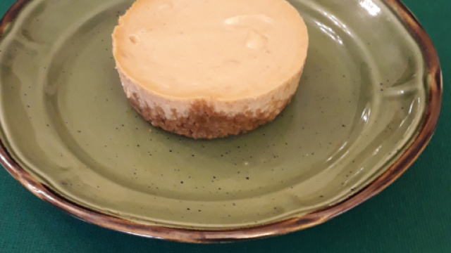 cheesecake al gusto di albicocca