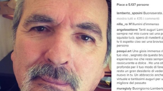 Lamberto Sposini &egrave; lontano dalle scene televisive
