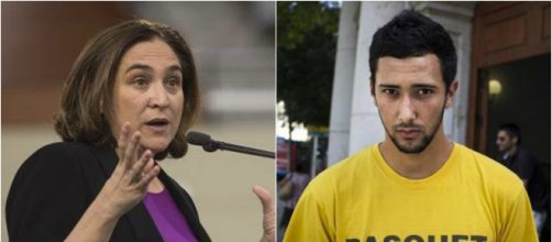 Ada Colau y el rapero Valtonyc