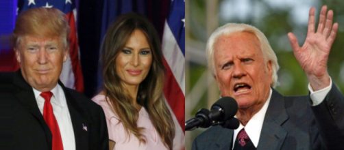 Trump family, Billy Graham, via Twitter