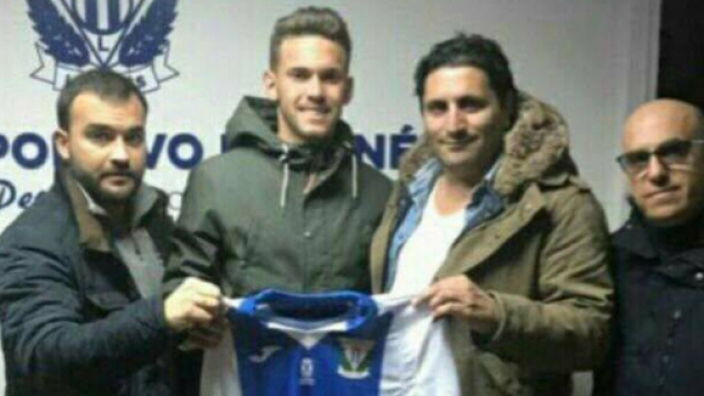 Il Legan&eacute;s presenta il bomberino Raul Torregrossa